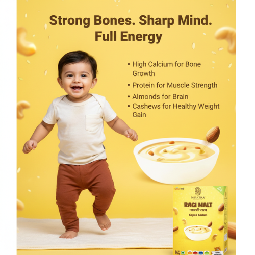 DhartiKa Kaju & Badam Ragi Malt