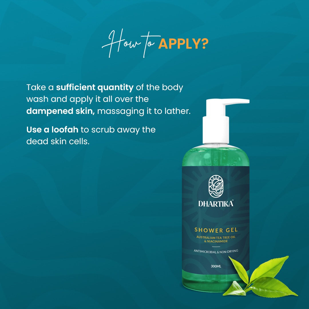 DhartiKa Australian Tea Tree Oil Shower Gel