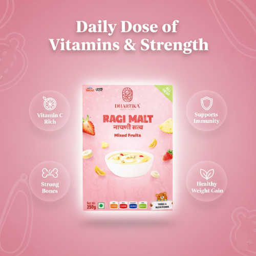 ⁠DhartiKa Mixed Vegetable Ragi Malt Pack of 2