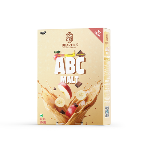 Dhartika ABC Ragi Malt 250g | Apple Banana Chocolate Ragi Malt