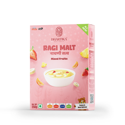 DhartiKa Mixed Fruit Ragi Malt