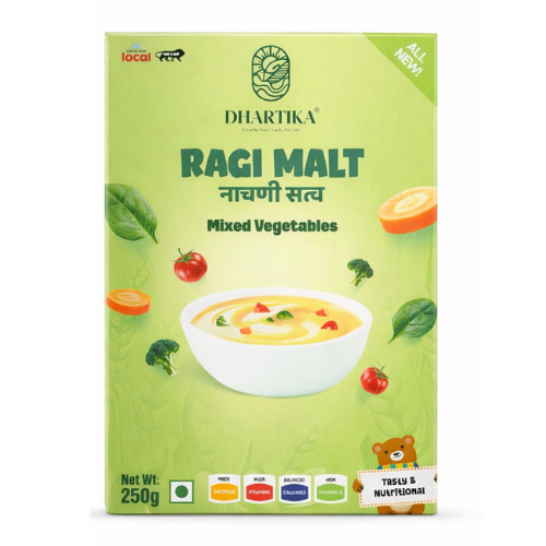 DhartiKa Mixed Vegetable Ragi Malt