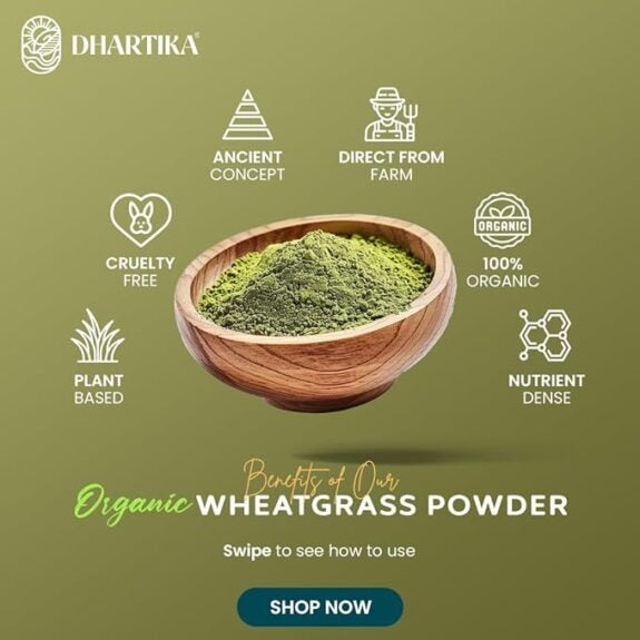 DhartiKa Wheatgrass Powder Pack