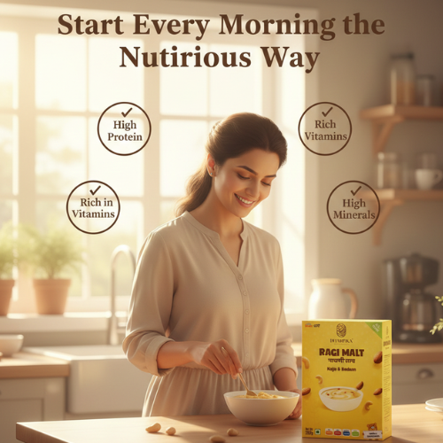 DhartiKa Kaju & Badam Ragi Malt