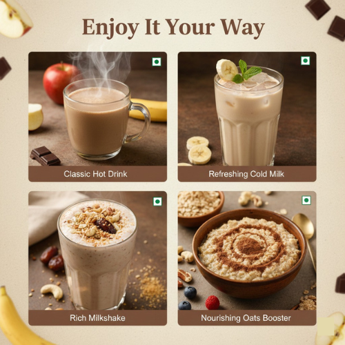 Dhartika ABC Ragi Malt 250g | Apple Banana Chocolate Ragi Malt