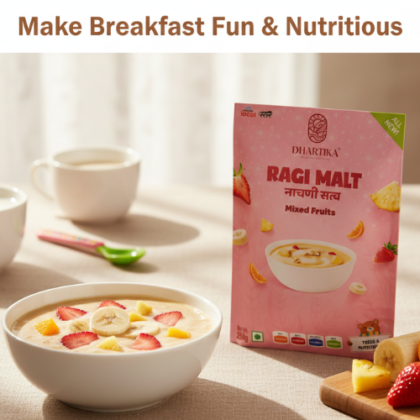 DhartiKa Mixed Fruit Ragi Malt