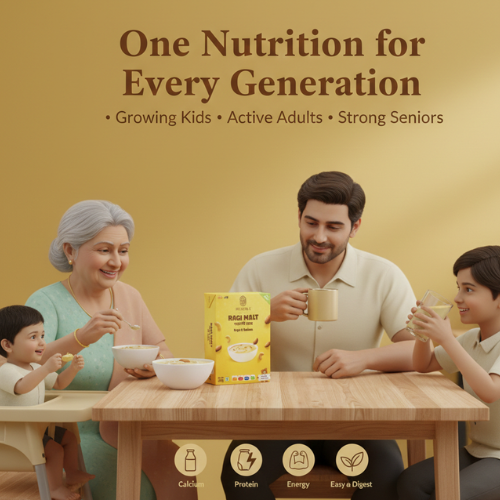 DhartiKa Kaju & Badam Ragi Malt