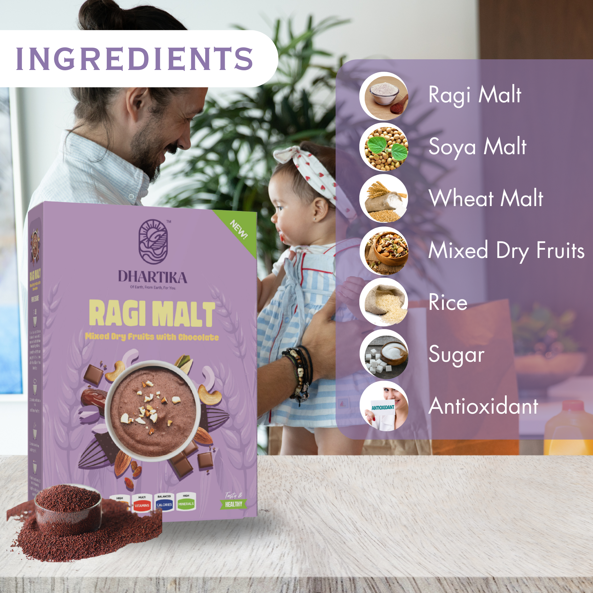 Ragi Malt Powder for Babies